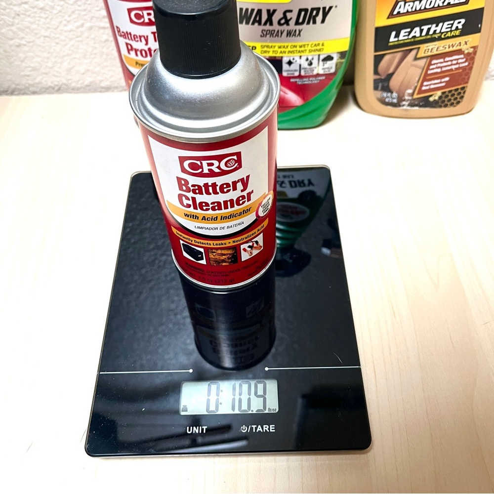 Auto Care Set- WAX/Leather & CRC Battery Cleaner/Terminal Protector Set - Picture 5 of 12